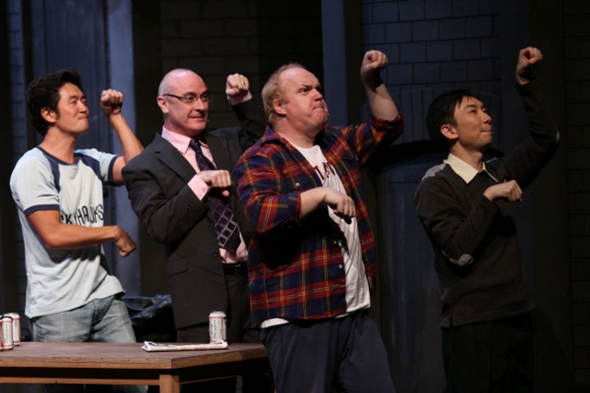 Adrian Pang, Daniel Jenkins, Andy Hockely, Hossan Leong at 